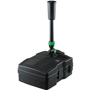 Amtra Pond Compact filterset 6 LT - pomp voor siervijvers en fonteinen, compact, met ontkiemingslamp, beschermhoes, 3 waterspeelgoed inbegrepen, 2000 l/u