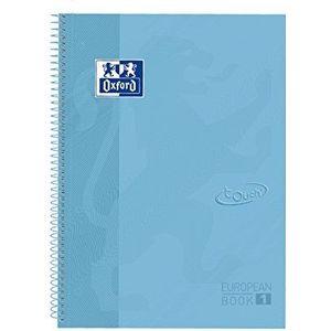 Oxford notitieboek, microgeperforeerd, touch 80 vellen A4 Pastel Blauw