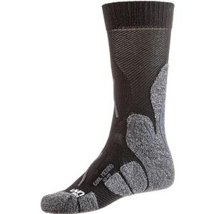 UYN Trekking Cool Merino herensokken voor heren, zwart/grijs Melange, 42-44 EU