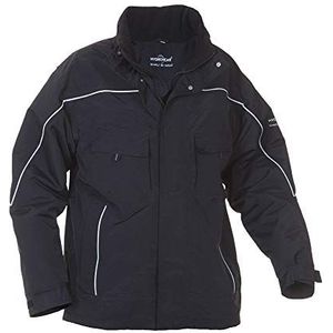 Hydrowear 042505 Rimini gewoon geen zweet Pilot jas, 100% nylon laminaat, medium size, zwart
