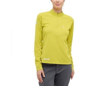 Haglöfs 607207_4T9 L.I.M Tempo Trail Halfzip Lange Mouw Dames Aurora Maat M