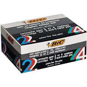 BIC 11bic400814809 reserve balpen (zwart, transparant)