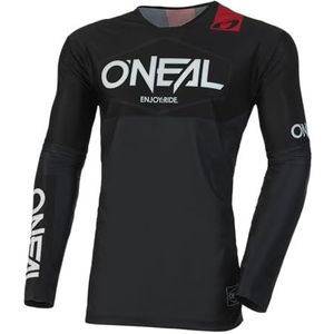 O'Neal Heren Mayhem Jeugd Jersey V23 Hexx Shirt, Zwart/Grijs, XS, Zwart/Grijs, XS