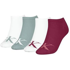 8719965009202 CKJ SNEAKER 4P MONOGRAM ECOM, Berry Red/jade Green, 35-38 EU