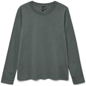 Vmpaulina Ls T-shirt Ga JRS Noos, Balsemgroen, XS