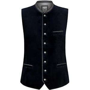 Stockerpoint Lorenzo klederdrachtvest voor heren, blauw, 52