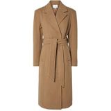 Yas - Kali - Jas - Lang - Mix van Vezels - Revers - Knoopsluiting