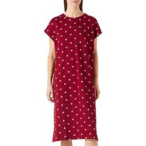 women'secret Avondjurk nachthemd rode print regular voor dames, rode print, XL