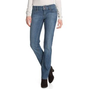 edc by ESPRIT Dames Jeans 123CC1B018 Straight Fit (rechte pijp) Lage tailleband