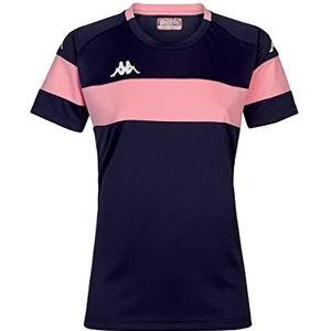 Kappa DARETA T-shirt marineblauw/roze M