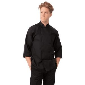 Chef Works B389-L Unisex Chefs jas, groot, zwart