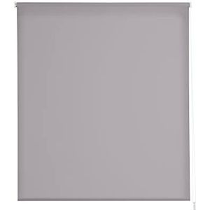 Estoralis Gove | rolgordijn lichtdoorlatend glad - 110 x 235 cm (breedte x hoogte) | stofgrootte ca. 107 x 230 cm | raamrolgordijn | grijs