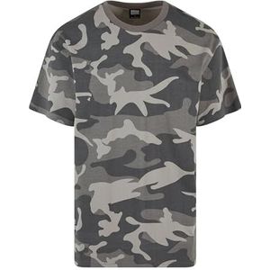 Urban Classics Heren T-Shirt Oversized Simple Camo Tee Darkcamo 3XL, camouflage (dark camo), 3XL