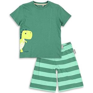 Sigikid Pyjama van biologisch katoen voor meisjes en jongens in de maten 86 tot 128, groen, 110 cm