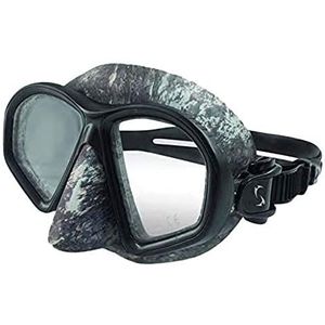 Spetton MPSN-90BL Fussion masker, uniseks, volwassenen, camouflage, zwart, eenheidsmaat