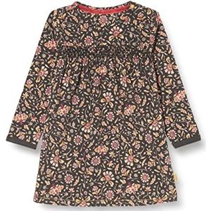 Noppies Baby Baby meisjes G Dress Ls Shelby AOP kinderjurk, Phantom - P008, 50 cm
