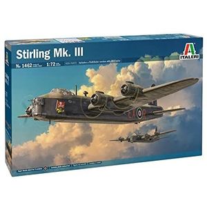 1:72 Italeri 1462 Stirling Mk. III Plane Plastic Modelbouwpakket