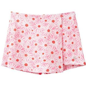 United Colors of Benetton Shorts voor meisjes en meisjes, Roze, 130 cm