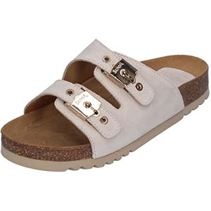 Scholl Alba damessandalen, 36 EU, Beige, 36 EU