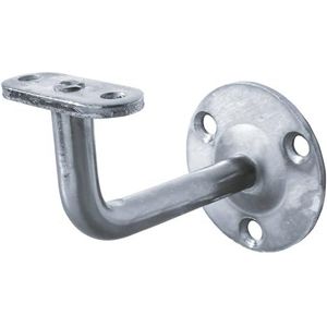 Alberts 865078 leuningsteun, zilver