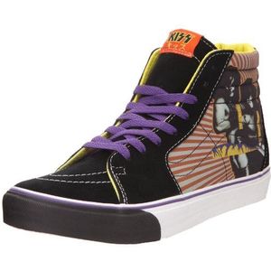 Vans Sk8-hi wollen sneakers voor volwassenen, uniseks, Zwarte Kus Heter Paars, 44 EU