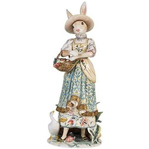 Fitz en Floyd Dapper konijn vrouwelijk keramisch beeldje, 50,8 cm