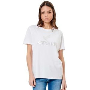 Kaporal Lemil T-shirt voor dames, Wit, XS