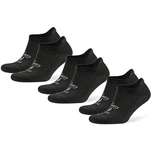 Balega Hidden Comfort Performance No Show Hardloopsokken voor dames en heren, Zwart, Medium