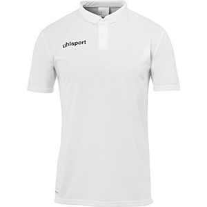 uhlsport Essential Poloshirt voor heren, wit, S