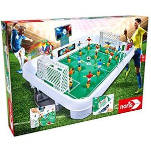 Noris 606174469 - tafel voetbal - de voetbal Arena plezier voor het hele gezin - met doelweergave - totale grootte 25 x 34,5 cm, vanaf 4 jaar