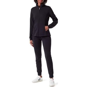 Champion Legacy Minimalist Resort W - Light Powerblend Terry Full Zip trainingspak zwart, M dames SS24, Zwart, M