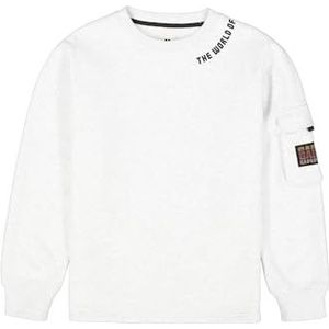 Garcia Kids Trui voor jongens, White Melee (625), 134 cm