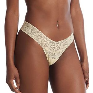 Hanky Panky Braguita Francesa De Encaje dagboek ondergoed voor dames, Shortcake Yellow, one size