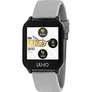 Liu Jo SWLJ061 Digitaal automatisch dameshorloge met roestvrijstalen armband, grijs, armband