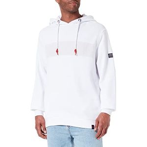 Timezone Basic Type hoodie voor heren, pure white, XXL