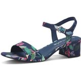 Sandalen - Vrolijke Kleuren - Textiel - Bloemendessin