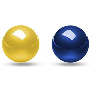Perixx - PERIPRO-303X2B - Trackball - Glanzend Blauw en Goud - 2 Stuks Verpakking
