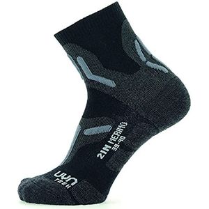 UYN Dames Lady Trekking 2IN Merino Socks wandelkous, zwart/grijs, eenheidsmaat