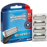 Wilkinson Quattro scheermesje, 6st