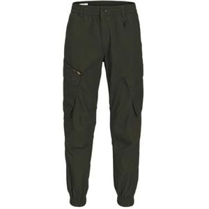 Jack & Jones - JPSTKANE ELLIOT - Cargobroek - Donkergroen