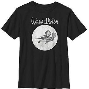 Marvel Western Boys - Wv Flying Cartoon T-shirt, zwart, XS
