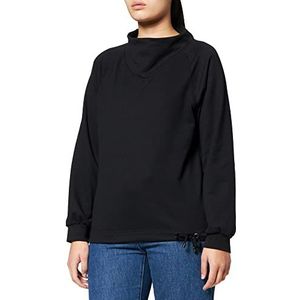 Trigema Sweatshirt voor dames, zwart, XXL