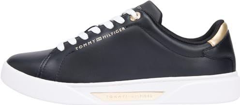 TOMMY HILFIGER - ESSENTIAL - Sneakers - Goud / Zwart