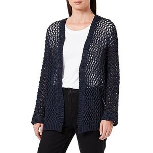 TILDEN Gebreide cardigan voor dames, 39431321, marine, maat S, marineblauw, S
