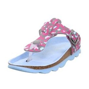 Superfit Jellies 1000125 Sandalen voor meisjes, Grijs Grijs Veelkleurig, 24 EU