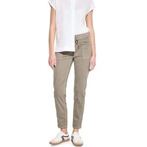 CECIL Gestreepte broek, Boulder Beige, XL x 28L