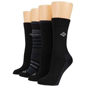 Columbia Moisture Control Stripe 4-Pack Black/Black Women's 4-10