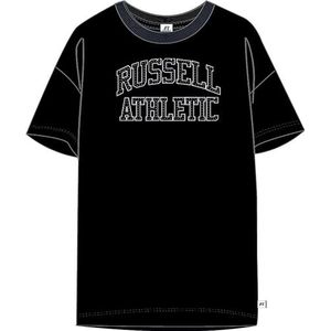 RUSSELL ATHLETIC T-shirt voor dames, Zwart, M