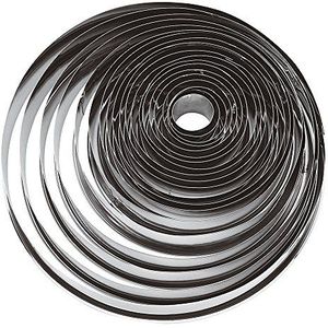 Paderno 47316 Ringdeegsnijder in roestvrij staal, diameter 20 cm
