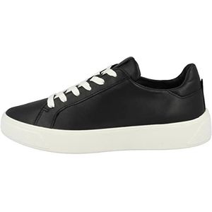 ECCO Street Tray dames Sneaker Enkellaars, zwart, 42 EU